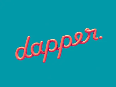 3D type animation 3d 3d animation 3d type animation c4d cinema4d clean color colorful concept creative design lettering logo logotype motion motion design render type typography