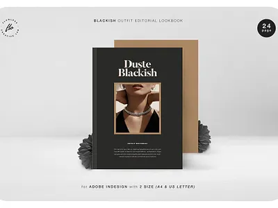 Minimal Black Editorial Lookbook black branding branding agency branding design brochure business catalogue clean concept design editorial lookbook elegant lookbook lookbook design lookbook template magazine minimal modern portfolio template