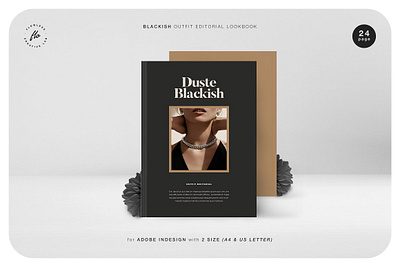 Minimal Black Editorial Lookbook black branding branding agency branding design brochure business catalogue clean concept design editorial lookbook elegant lookbook lookbook design lookbook template magazine minimal modern portfolio template