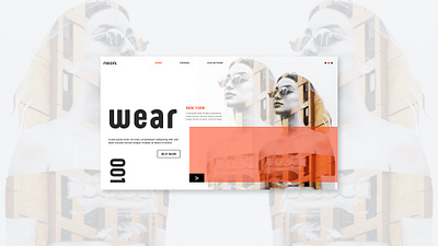 Minimal Series design fashion design fashion web flat minimal minimalist product page