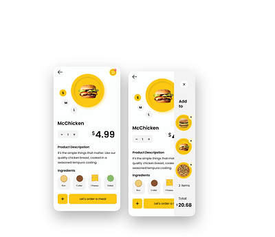 Food Delivery app app design dribble food food app food delivery typography ui ux