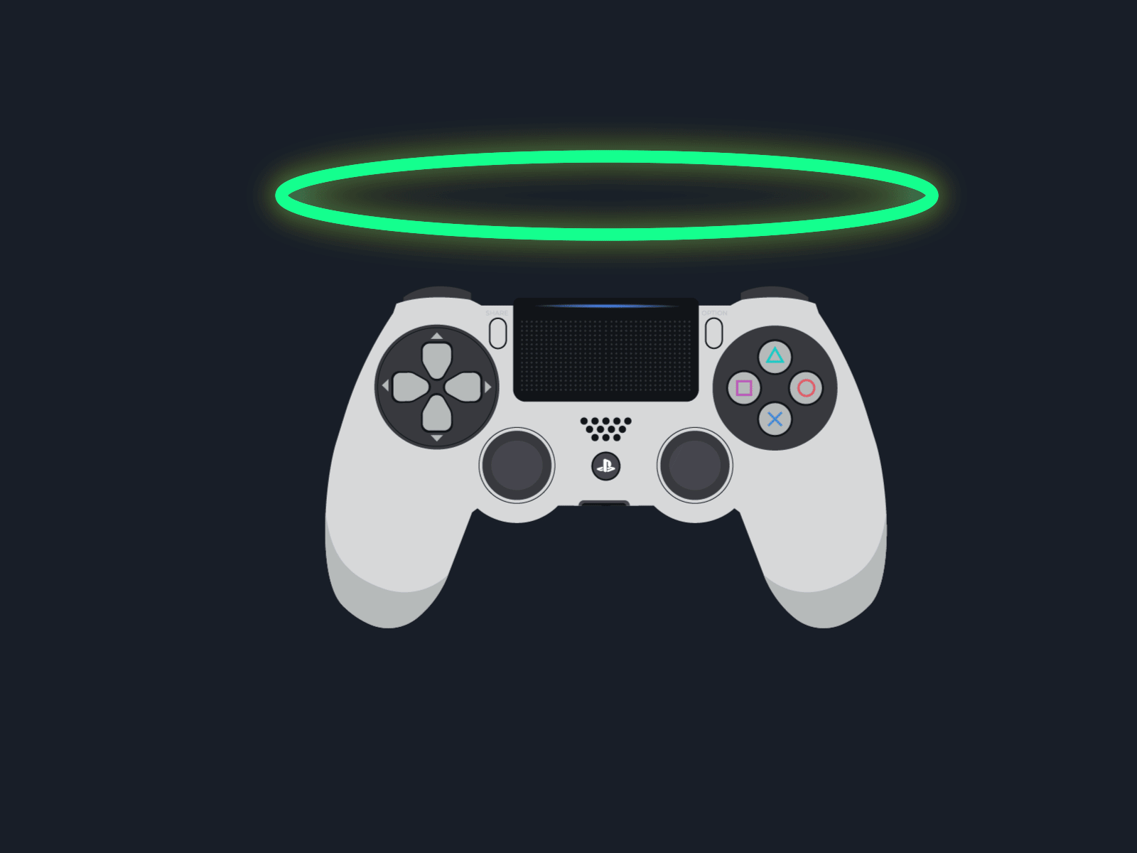 Ps5 controller animation branding design flat games illustrator minimal play ps5 type ui vector