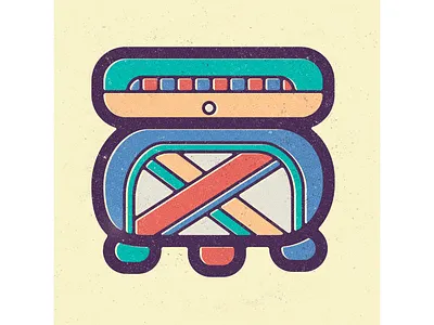 Mayan Calendar - Month 02 - Uo abstract art ancient typography digital illustration educational art flat illustration geometric art glyph art haab calendar mayan art mayan culture mayan glyphs mayan history mayan month mayan sign mayan symbol native culture shapes vector illustration vintage art yucatec