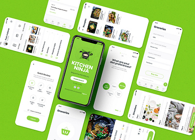 Kitchen ninja design ui ux