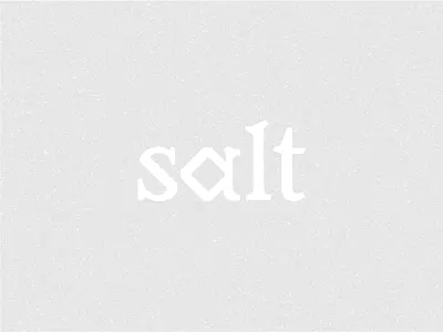 Salt Fragrance beauty fragrance logo logotype salt symbol typography