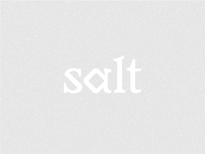 Salt Fragrance beauty fragrance logo logotype salt symbol typography