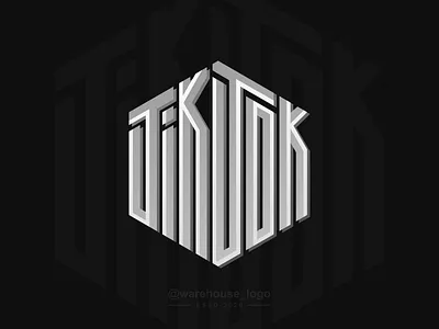 tiktok logo awesome brand identity branding brandmark design designispiration font graphicdesigner icon identity illustration initials logo logoawesome logodesign monogram symbol tiket.com tiktok