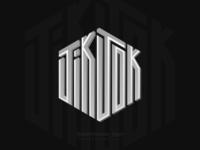 tiktok logo awesome brand identity branding brandmark design designispiration font graphicdesigner icon identity illustration initials logo logoawesome logodesign monogram symbol tiket.com tiktok