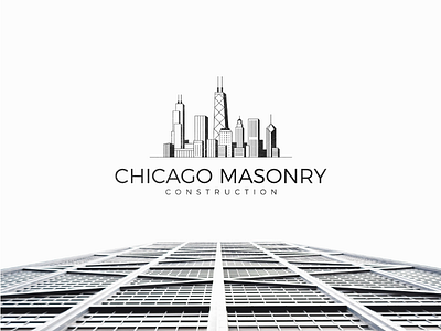 Chicago Masonary Logo branding chicago city construction design designer illustrations illustrator logo logos photoshop