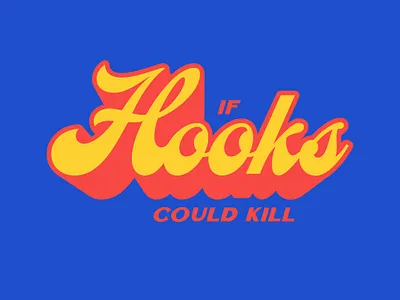 If Hooks Could Kill alberta brand branding canada cjsr design edmonton hip hop hooks identity design if hooks could kill local radio logo primary colours radio rap soul type yeg