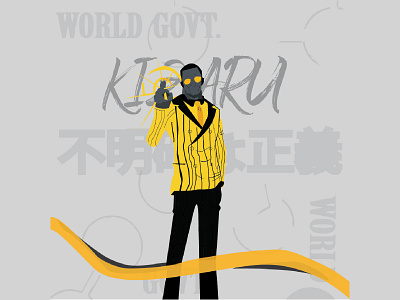 Kizaru One Piece Anime anime animeart branding brushes character design design illustraion minimal naruto onepiece vector