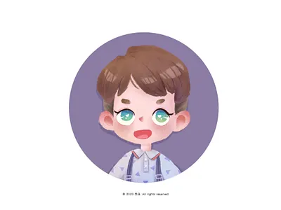 今日份的小可爱呀 design design draw illustration illustration art banner design ui