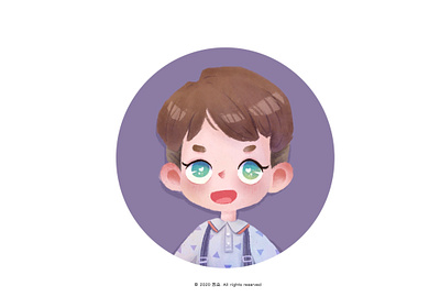 今日份的小可爱呀 design design draw illustration illustration art banner design ui