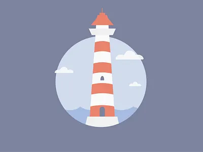 Lighthouse illustration lighthouse
