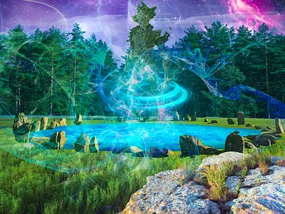 Tré Vættir art concept art design digital art fantasy photo manipulation photoshop