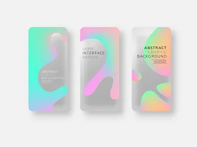 Mobile app vector backgrounds app application branding design digital futuristic gradient liquid mobile neon phone screen ui ux vector wallpaper