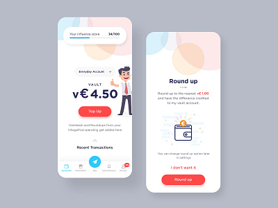 Finance App app design app ui creative dailyui finance app fun illustration ios app modern ui design user interface design ux design