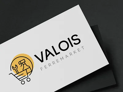 VALOIS FERREMARKET branding design icon typography