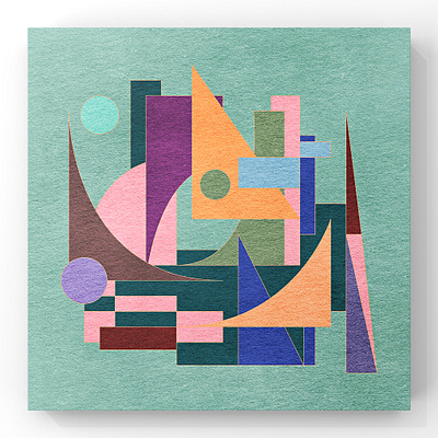 Abstract cityscape in geometric shapes illustration architectural architecture city city branding city guide city illustration cityscape cityview geometric geometric design geometric illustration geometrical pattens pattern pattern design poster surface surface design surface pattern surface pattern design