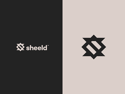 sheeld logo concept branding design icon iconography illustration logo minimal s s logo shield shield logo typography vector