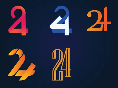 24 Logo Deisgn 24 adobe adobeillustator brand design brand designer creative design creative logo creative logo design creative logos design inspiration designs logo design concept logodesign logosai logotype minimalist logo typogaphy vector vector art