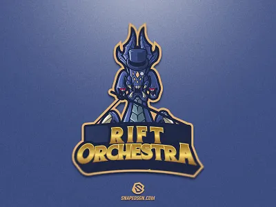 Rift Orchestra branding design esport gaming identity illustration logo logotype mascot sport sports