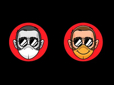 covid19 avatar corona covid19 illustration illustrator mascot mask vector vector art