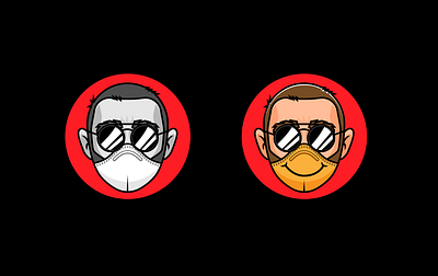 covid19 avatar corona covid19 illustration illustrator mascot mask vector vector art