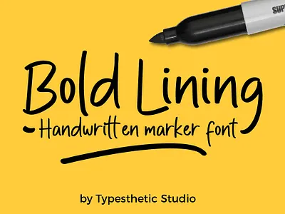 Free Bold Lining Handwritten bestseller bold font branding clean comic couple elegant fancy gorgeous handwritten inked ligature marker pen minimalist modern playful font popular swashes wedding