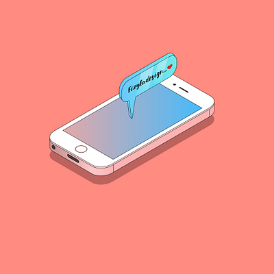 iphone design illustration logo