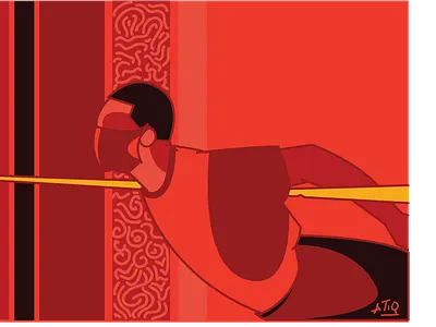 Lean in bro bro flat illustration flat illustrator vector illustration