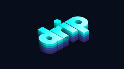 Isometric Type Effect In Adobe Illustrator adobe adobe illustrator branding design illustration isometric design isometry logo typography