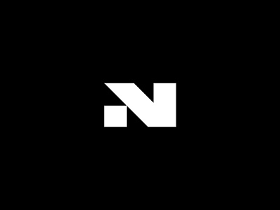 N adobe adobe illustrator brand and identity branding design graphic inspirations lettermark lettern logo logo design logomark minimalist logo monogram negative space smart clever modern logo design smart mark symbol