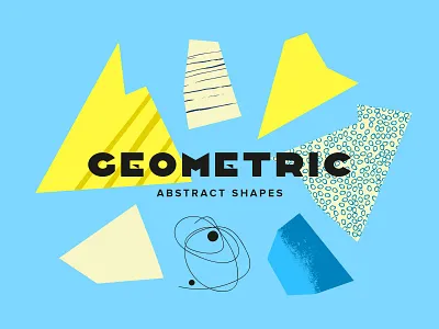 Geometric Abstract Shapes abstract abstraction art composition download elements geometic geometry memphis shapes suprematism vector vibrant