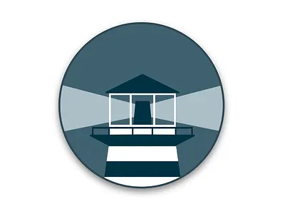 Watchtower Logo flat illustration logo open source watchtower