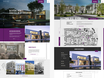 Versant brand branding clean concept concept design construction construction website design graphic design mobile typography ui web website website design