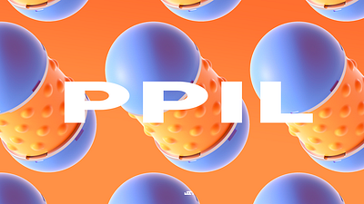 PPIL 3d branding cinema 4d design illustration logo octane octane render render web