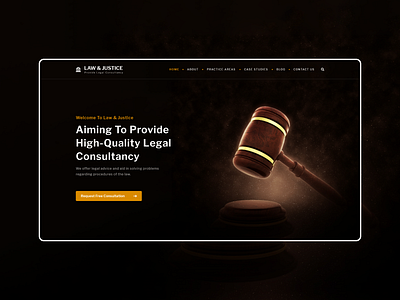 Law & Justice adobe adobe illustrator adobe xd design justice law typography ui ui ux ui design ux ui ux design web design webdesign website website concept website design