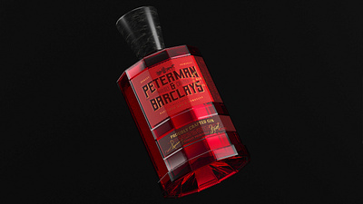 PETERMAN & BARCLAYS alcohol alcohol branding belarus branding design drink gin minsk package design packaging znakovy