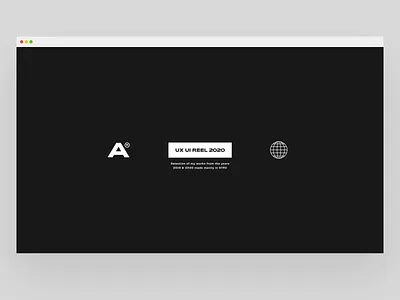 Portfolio / Reel 2020 android animation app design case study design digital product design digital products home page interactions ios portfolio reel ui ux video website design wesbite