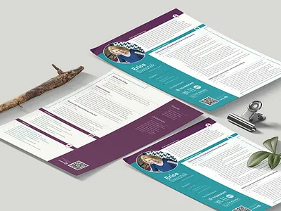 Erica Swiatek Resume design graphic design print design resume resume design