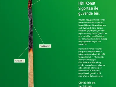 HDI SIGORTA Campaign advertising branding campaign clean design graphics