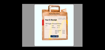 E-mail Receipt Screen Design app design icon illustration logo ui ux web website
