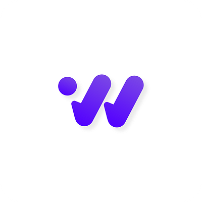 W - Logo Design font design logo logodesign ui ux