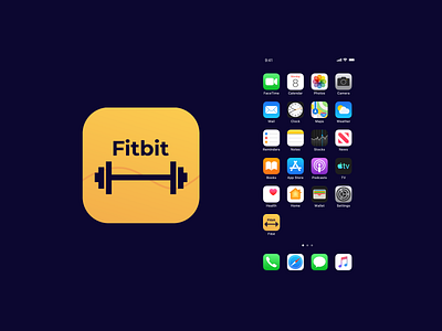 App Icon | Fitness App app concept dailyui design icon ios sketch ui ui ux
