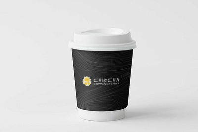 Logo on a coffee cup branding branding design communications logo logos