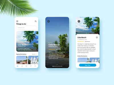 Travel app UI app app design design minimal mobile app mobile app design travel app ui ux