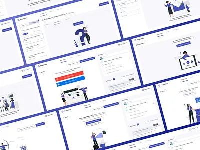 Dashboard Empty States communication culture dashboard design employee employee engagement empty emptystate feedback illustration job manager ui