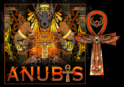 THE SECRET ANUBIS EGYPT amazing animal anubis art art direction artist artwork best design colorful cool design egypt illustration outstanding unique