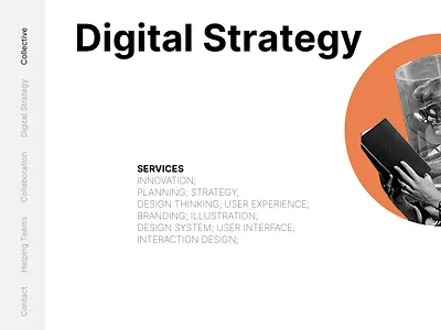 Project AidCollective - #3 branding collage collage art interaction design minimal ui uiux ux web website